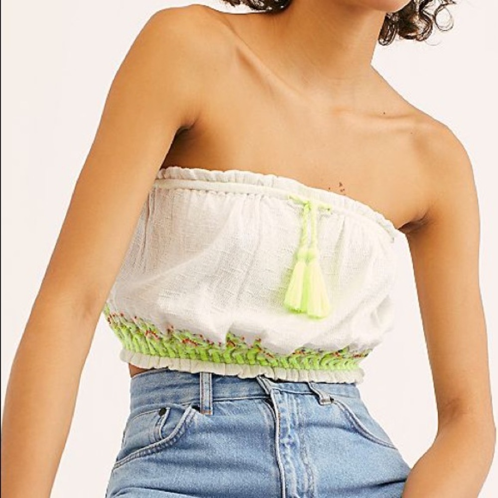 Free People No More Tiers tube top